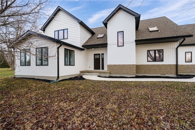 view of rear view of house