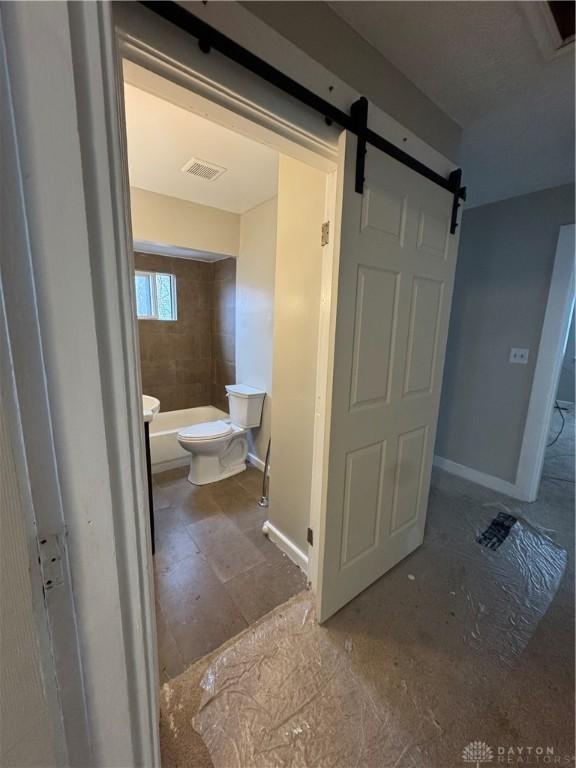 bathroom with toilet