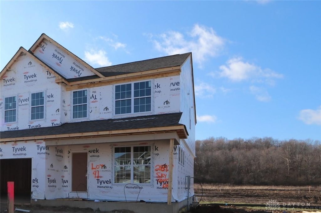 view of property in mid-construction