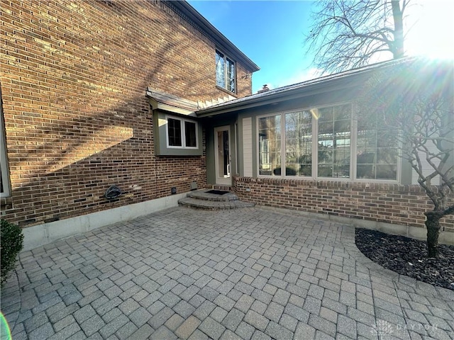 exterior space with a patio