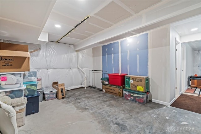 1189 Heathgate Way, Fairborn, OH 45324 - view of below grade area