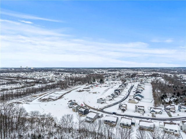 1189 Heathgate Way, Fairborn, OH 45324 - view of snowy aerial view