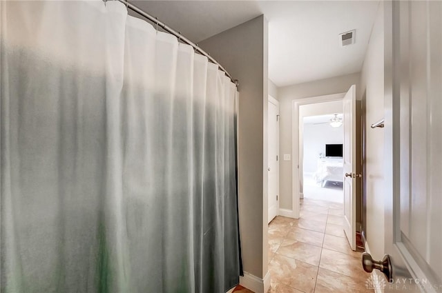 bathroom featuring tile patterned floors