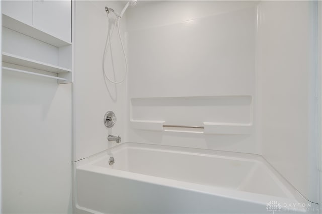 bathroom featuring tub / shower combination