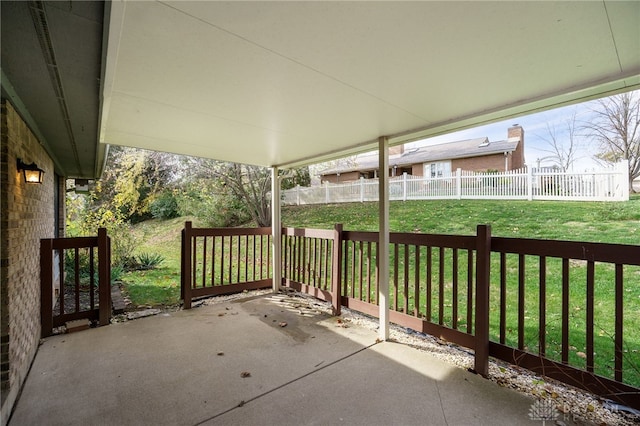 view of patio / terrace