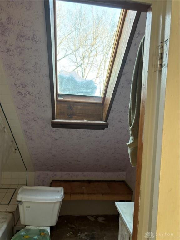 bathroom with toilet