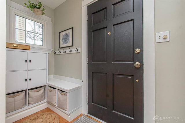 view of mudroom