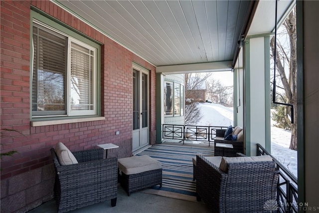 sunroom / solarium with plenty of natural light