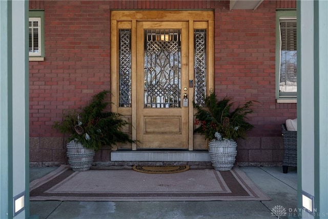 view of entrance to property