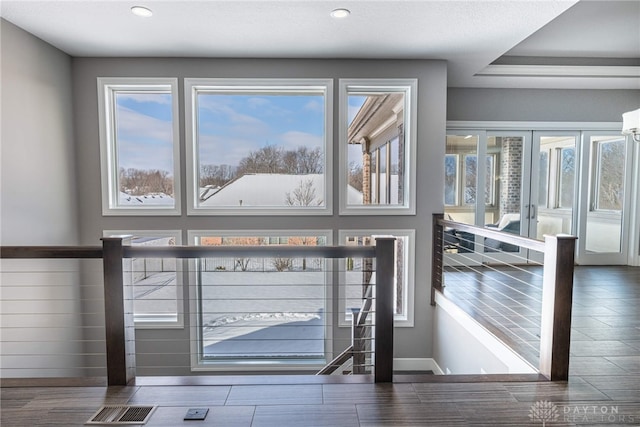 entryway with a wealth of natural light