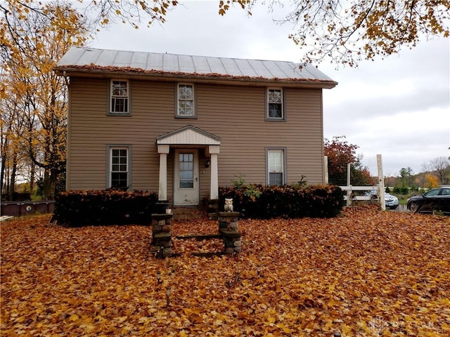 view of colonial-style house