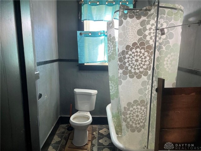 bathroom with toilet