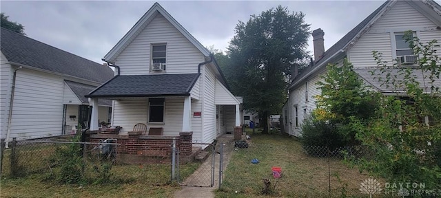 bungalow with a porch