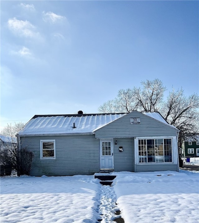 view of ranch-style house