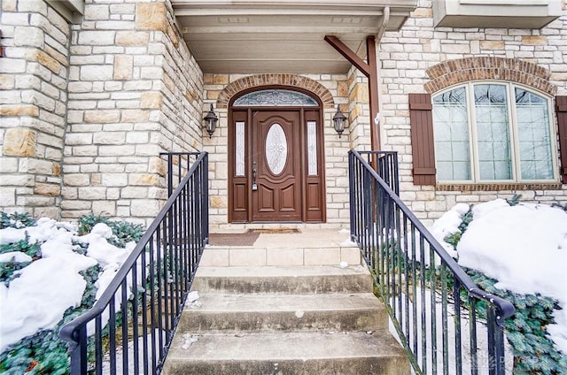 view of property entrance