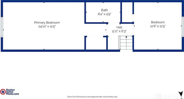 5254 Powell Rd, Dayton, OH 45424 - floor plan / room layout