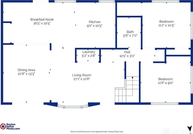 5254 Powell Rd, Dayton, OH 45424 - home floor plan