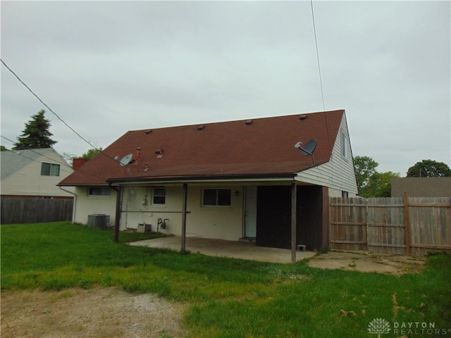 5254 Powell Rd, Dayton, OH 45424 - back of house with a patio area and cooling unit