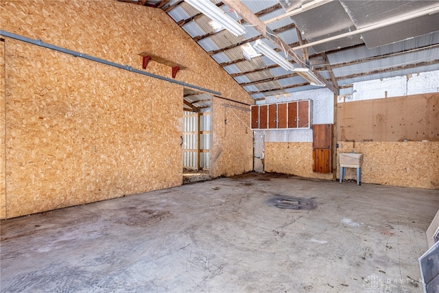 misc room featuring concrete flooring