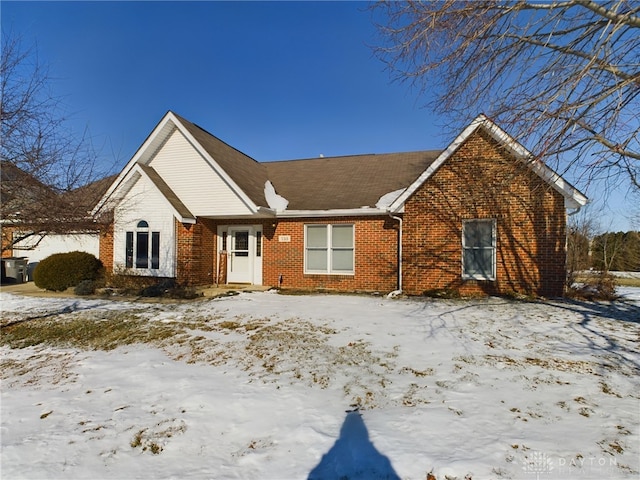 view of front of house