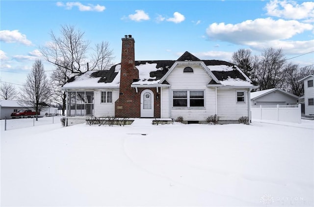 view of front of house