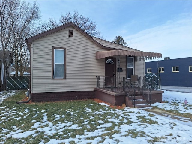 view of front of house