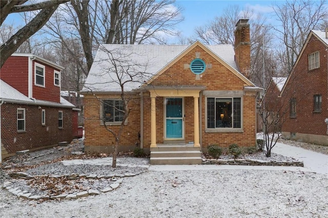 view of bungalow-style house