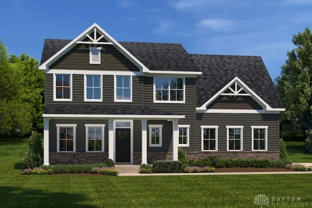 7139 Mad River Rd, Miamisburg, OH 45459 - craftsman-style house with a front yard