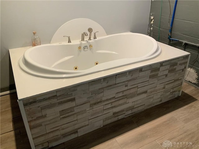 3901 Falmouth Ave, Dayton, OH 45416 - bathroom view of a jetted tub and wood finished floors