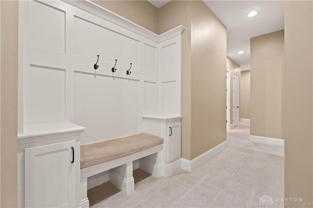 view of mudroom