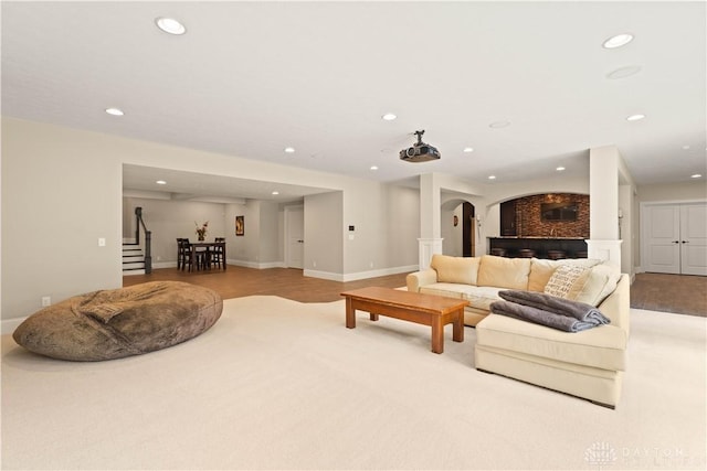 view of living room