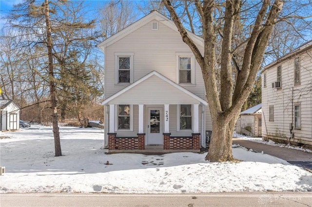 view of front of house