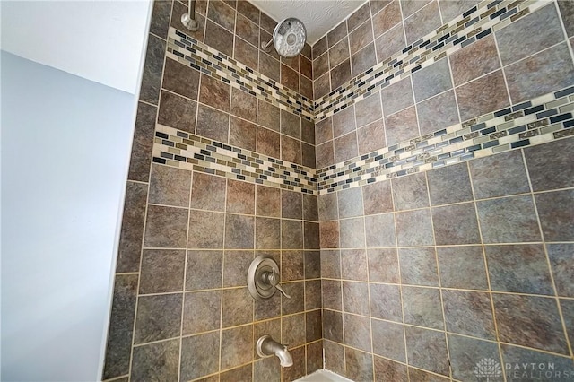 bathroom featuring tiled shower / bath