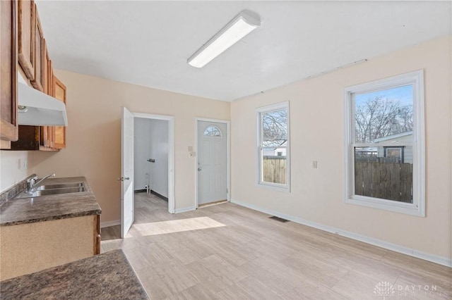 kitchen with sink