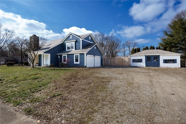 545 E Whipp Rd, Dayton, OH 45459 - view of front of house featuring a chimney