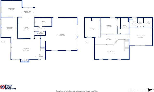 545 E Whipp Rd, Dayton, OH 45459 - property floor plan