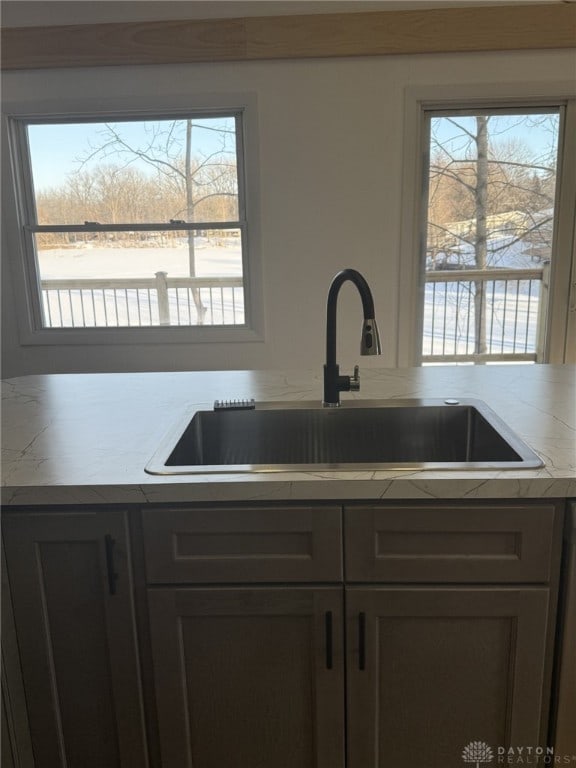 kitchen with sink