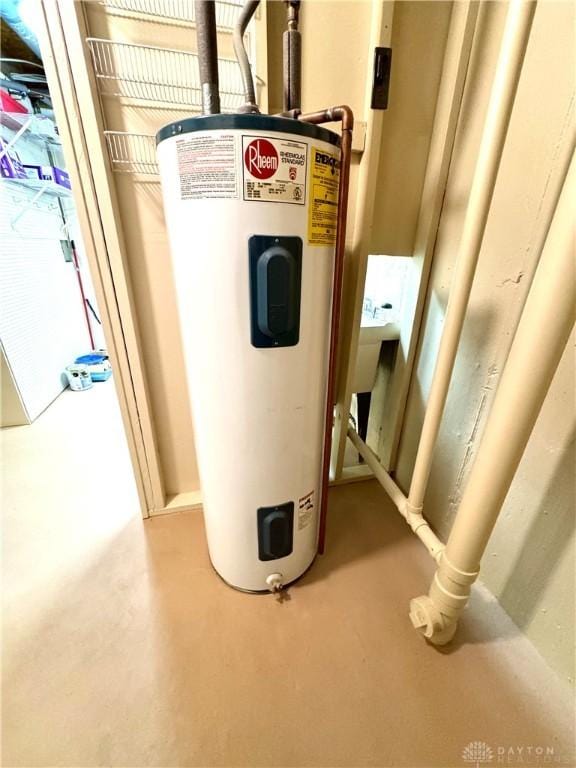 utilities with electric water heater