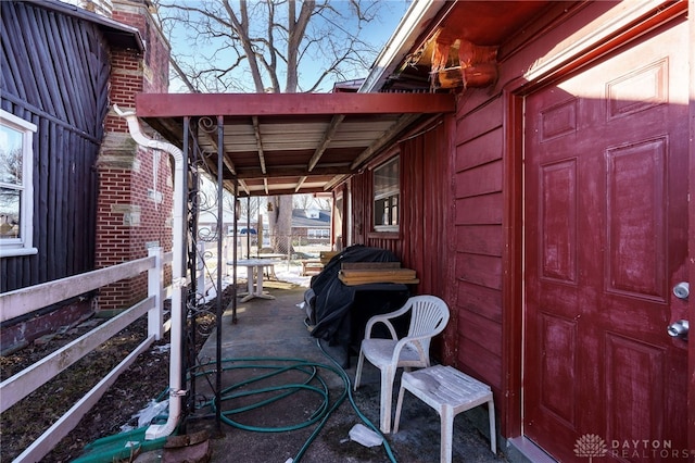 view of patio