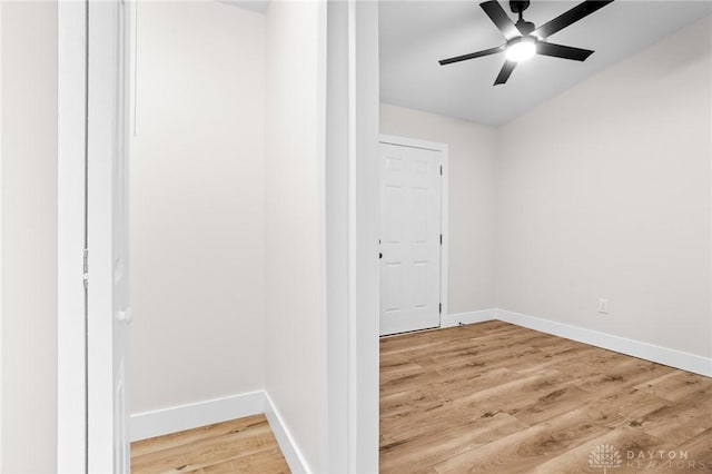 interior space with hardwood / wood-style floors