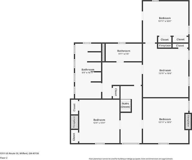 1311 US Route 50, Miami Township, OH 45150 - floor plan / room layout