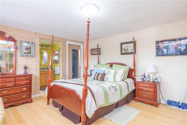 111 W Pinehurst St, Sidney, OH 45365 - bedroom with light wood finished floors