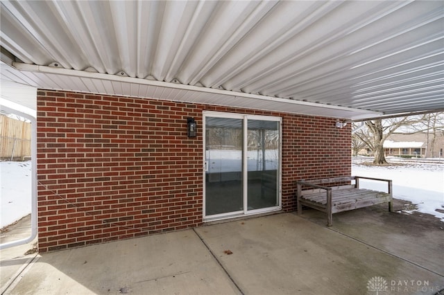 view of patio / terrace