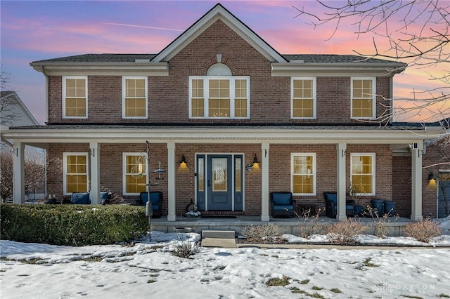 front of property with covered porch