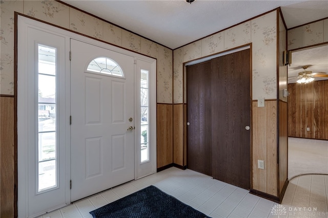 view of entrance foyer