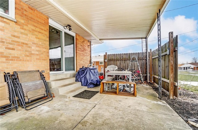 view of patio