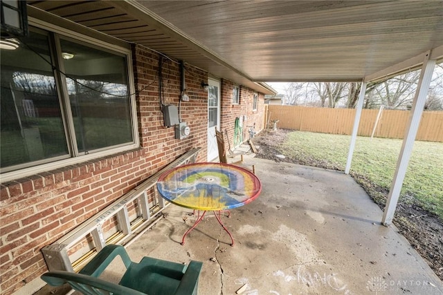 view of patio / terrace