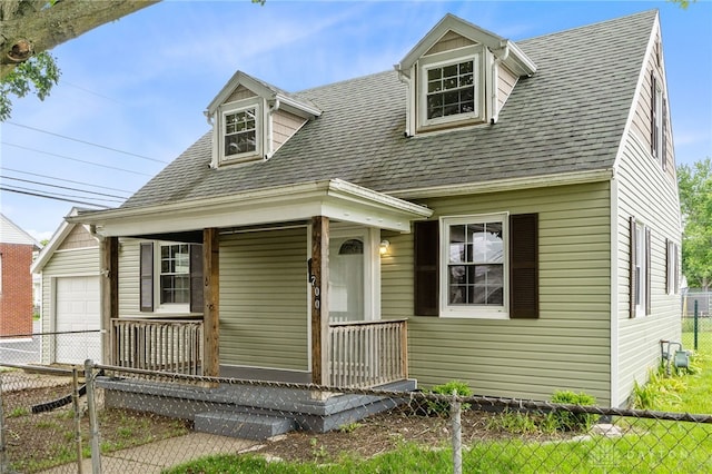 700 James St, Springfield, OH 45503 - cape cod home with covered porch and a shingled roof
