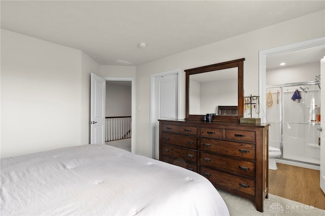 bedroom featuring ensuite bathroom