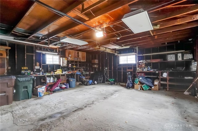 interior space featuring a wealth of natural light